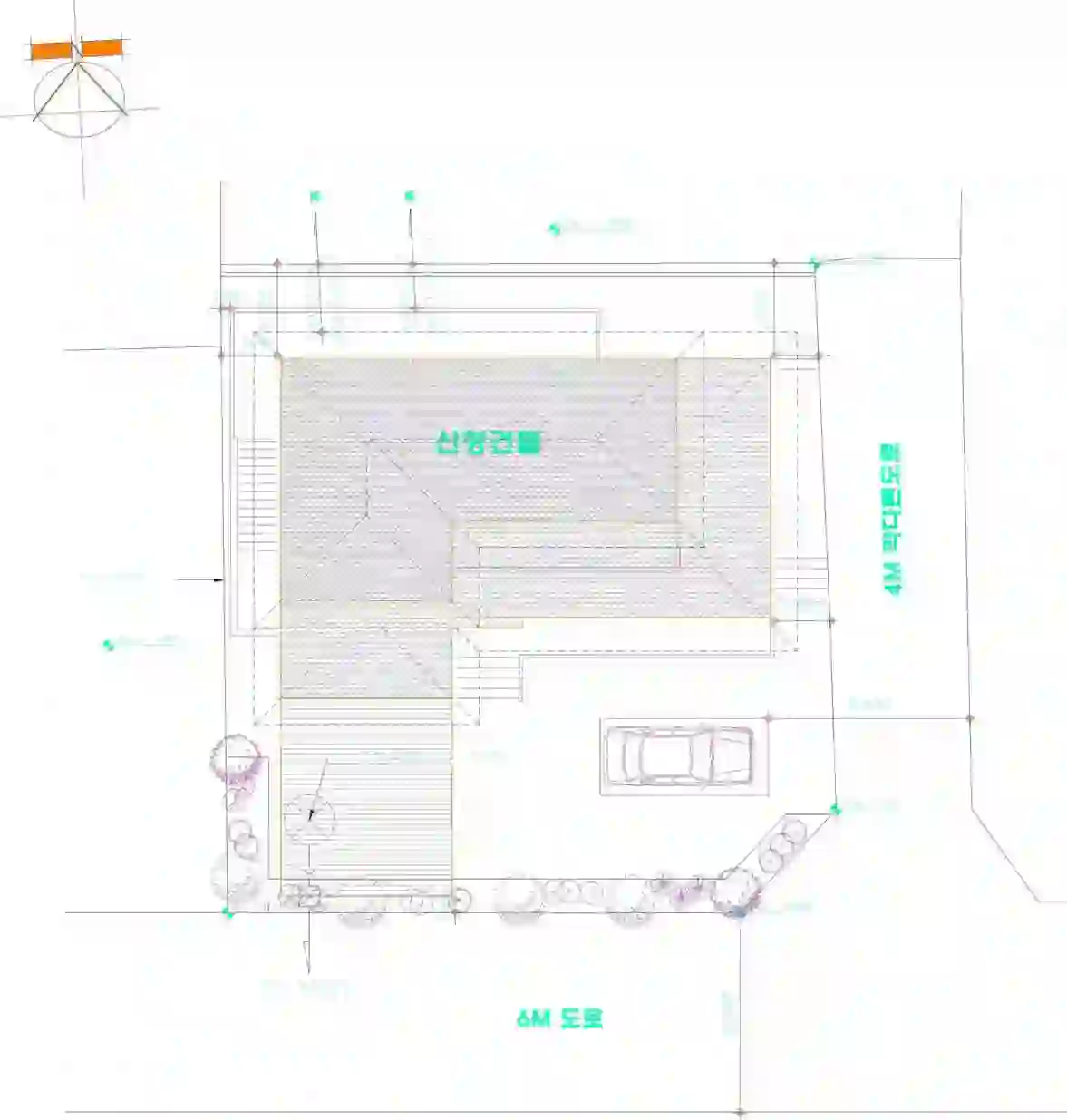 염곡동 주택 배치도 이미지